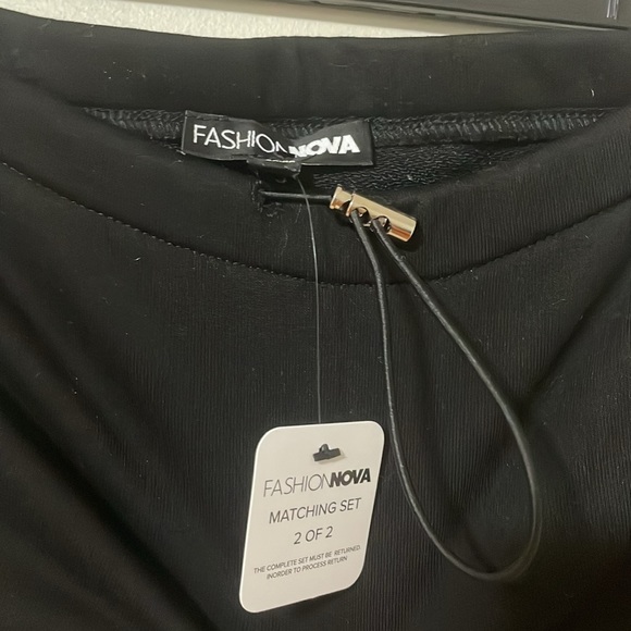 Fashion Nova - Always Devine Skirt Set - Black and Pink - XSmall - Picture 7 of 7